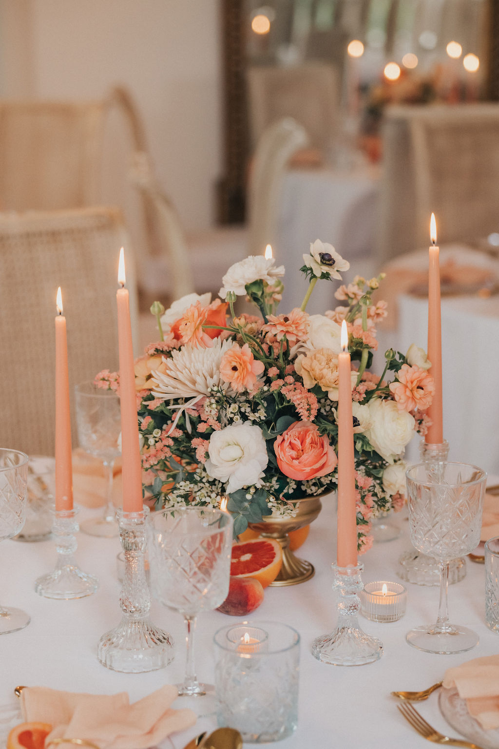 Tablesetting Luxushochzeit Köln